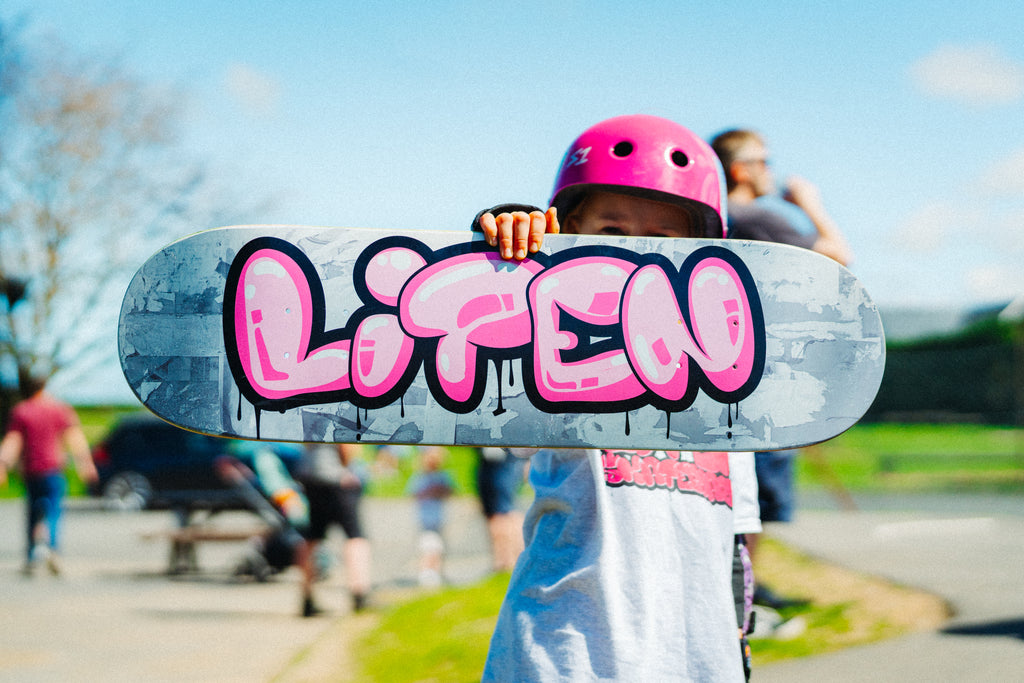 Pink Logo 7.5" Mini Deck